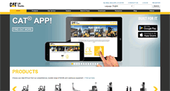 Desktop Screenshot of catlifttruck.com